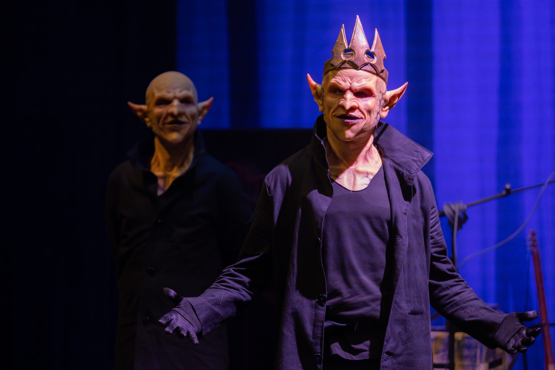 Production still from Goblin: Macbeth at the Citadel Theatre, 2024.